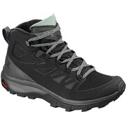 OUTline MID GORE-TEX W L40484400 BLACK/MAGNET/GREEN MILIEU 24cm [トレッキングシューズ レディース]