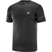 アジャイル ショートスリーブ ティー AGILE SS TEE M L40209900 BLACK Lサイズ [ランニングシャツ メンズ]