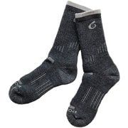 P6 TREKKING HEAVY CREW P62534 GRAY Sサイズ [アウトドア ソックス]