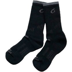 P6 TREKKING HEAVY CREW P62534 BLACK Lサイズ [アウトドア ソックス]