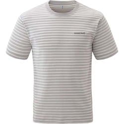 ヨドバシ.com - モンベル mont-bell WIC.ボーダーT Men's 1104816 ライトグレー×ホワイト XLサイズ [アウトドア  カットソー メンズ] 通販【全品無料配達】