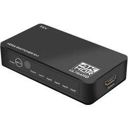 4KウルトラHD HDR対応 5入力1出力 HDMI切替器 THDSW51-4K60