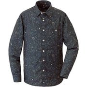 WIC.ライト プリント ロングスリーブシャツ Men's 1114284 ガンメタル Sサイズ [アウトドア シャツ メンズ]