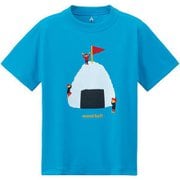 WIC.T Kid's おにぎり山 100-120 1114426 SEBL 110サイズ [アウトドア トップス 半袖 キッズ]