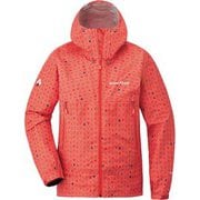レインダンサー プリントジャケット ウィメンズ 1128620 CARNA Lサイズ [アウトドア 防水ジャケット レディース]