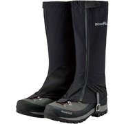 ストレッチドライテックロングスパッツ L BK [アウトドア スパッツ]