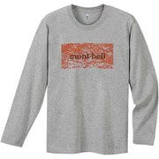 PSコットン L/S T カエデ XL HGY [アウトドア カットソー]