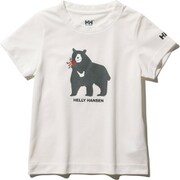 K S/S Amulet Tee HOJ61902 (W)ホワイト 120サイズ [アウトドア カットソー キッズ]