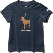 K S/S Amulet Tee HOJ61902 (HB)ヘリーブルー 140サイズ [アウトドア カットソー キッズ]