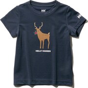 K S/S Amulet Tee HOJ61902 (HB)ヘリーブルー 120サイズ [アウトドア カットソー キッズ]