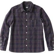 W L/S BB C SHIRT HOW41850 (TR)トリコロール WSサイズ [アウトドア シャツ レディース]