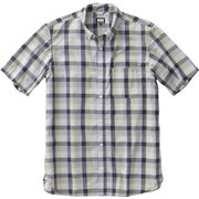 S/S COOLMAX CHECK XL MY Mイエロー [アウトドア シャツ]