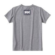 S/S BACK LOGO TEE M Z Mグレー [アウトドア カットソー]
