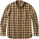 L/S BRUSHED CHECK M CC Cブラウン [アウトドア シャツ]