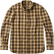 L/S BRUSHED CHECK M CC Cブラウン [アウトドア シャツ]