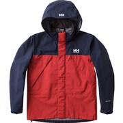 へリーレインスーツ HELLY RAIN SUIT HOE11701 （R）レッド Sサイズ [アウトドア レインウェア メンズ]