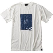 S/S STAR SIGN TEE L W ホワイト [アウトドア カットソー]