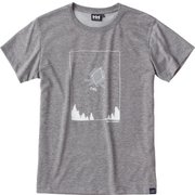 S/S STAR SIGN TEE WM Z Mグレー [アウトドア カットソー]