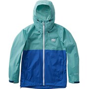 サンレインジャケット SUN+RAIN JACKET HOE11704 （GE）リバーグリーン×アースブルー Lサイズ [アウトドア レインウェア メンズ]