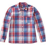 ロングスリーブ PE チェックシャツ W L/S PE CHECK SHIRT HOW41802 （TR）トリコロール WSサイズ [アウトドア シャツ レディース]