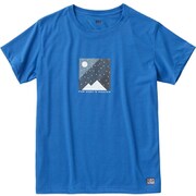 S/S MOUNTAIN SIGHT L EE Eブルー [アウトドア カットソー]