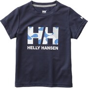 K S/S LOGO TEE HOJ61806 (HB)ヘリーブルー 100サイズ [アウトドア カットソー キッズ]