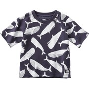 K S/S WHALE PRINT 120 HB [キッズ用ウェア]