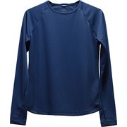 W L/S UV MESH TEE HOW31800A （HB）ヘリーブルー WSサイズ [アウトドア カットソー レディース]
