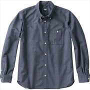ロングスリーブ BDブラッシュドオックスフォードシャツ L/S BD BO SHIRT HO41851 （HB）ヘリーブルー Mサイズ [アウトドア シャツ メンズ]