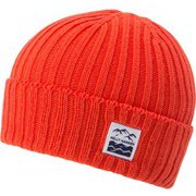 コウデンシワッペンビーニー K KDS WAPPEN BEANI （SL）ソーラーレッド KFサイズ [アウトドア 帽子 キッズ]