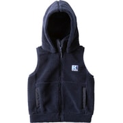 ファイバーパイルベスト K FP VEST HJ51863 （N）ネイビー 140cm [アウトドア ベスト キッズ]