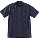 HE81805 S/S FULL-ZIP RASHG HB Hブルー L [コンプレッションウェア メンズシャツ]