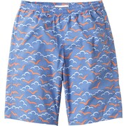 GULL PRINT WATER S WM EE Eブルー [メンズ ファッション水着]