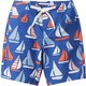 YACHT PRINT WATER M EE Eブルー [メンズ ファッション水着]
