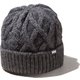 CABLE BEANIE HC91856 Mグレー F [ニットキャップ ビーニー]