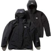 スカンザ3ウェイジャケット Scandza 3WAY Jacket HOE11877 （KO）ブラックオーシャン WLサイズ [アウトドア 防水透湿ジャケット レディース]