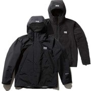 スカンザ3ウェイジャケット Scandza 3WAY Jacket HOE11877 （KO）ブラックオーシャン WMサイズ [アウトドア 防水透湿ジャケット レディース]