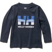 K L/S Graphic Logo Tee 140 HB [キッズ用ウェア]