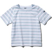 K S/S Border Boat-neck 100 CS [キッズ用ウェア]