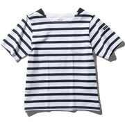 K S/S Border Boat-neck 140 W [キッズ用ウェア]