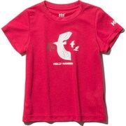 K S/S Amulet Tee HOJ61902 (RB)ラズベリー 100サイズ [アウトドア カットソー キッズ]