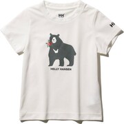 K S/S Amulet Tee HOJ61902 (W)ホワイト 110サイズ [アウトドア カットソー キッズ]