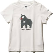K S/S Amulet Tee HOJ61902 (W)ホワイト 140サイズ [アウトドア カットソー キッズ]