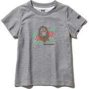 K S/S Amulet Tee HOJ61902 （Z）ミックスグレー 120cm [アウトドア トップス キッズ]