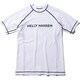 S/S Rashguard HE81930 (W)ホワイト WLサイズ [ファッション水着 レディース]