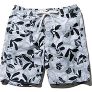 Flower Print Water Shorts HE71900 K  Mサイズ [ファッション水着 メンズ]