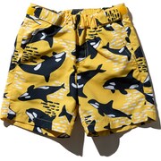 K Killer Whale Print Water Shorts 110 Y [ボーイズ水着]