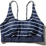 W Active Bikini Tops HW71912 (N1)ボーダーネイビー WMサイズ [ファッション水着 レディース]