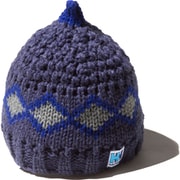K MURAL BEANIE HCJ91954 （HB）ヘリーブルー KFサイズ [アウトドア 帽子 キッズ]