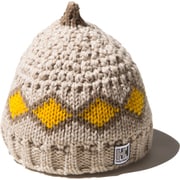 K MURAL BEANIE HCJ91954 (HZ)ヘーゼル [キッズ用ウェア 帽子]